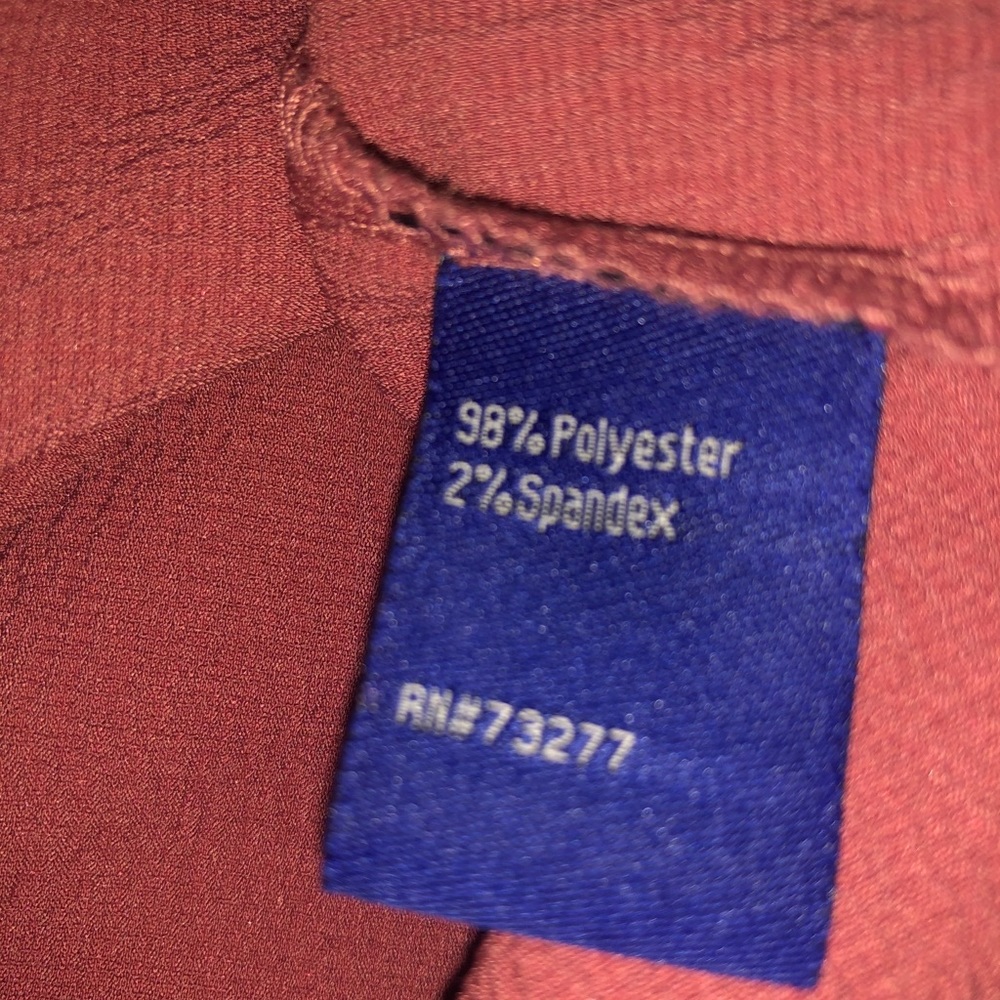 NWOT Coral top with keyhole back & collar - Picture 8 of 8